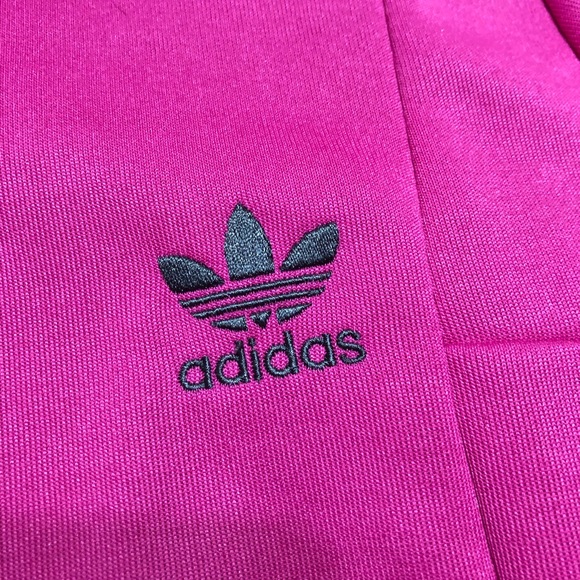 Beautiful Magenta Pink Adidas Track Jacket - Picture 3 of 5